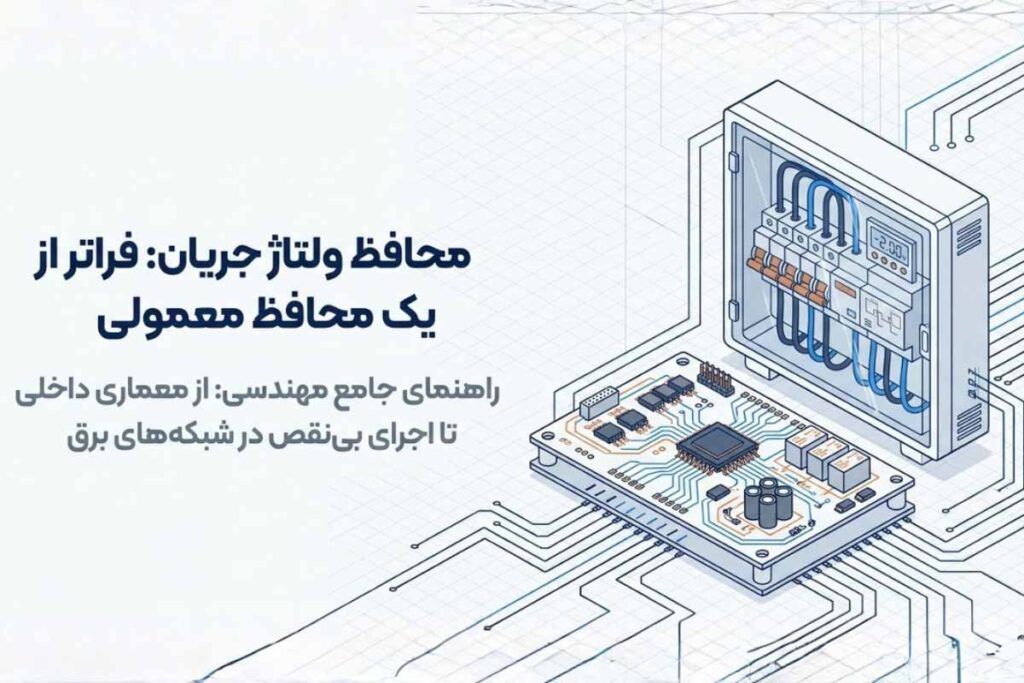 راهنمای جامع انتخاب، نصب و کاربرد محافظ ولتاژ جریان